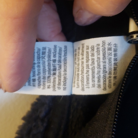 VICTORIA'S SECRET PINK FULL HOODED FRONT-ZIP. EXCELLENT CONDITION. - Picture 9 of 9